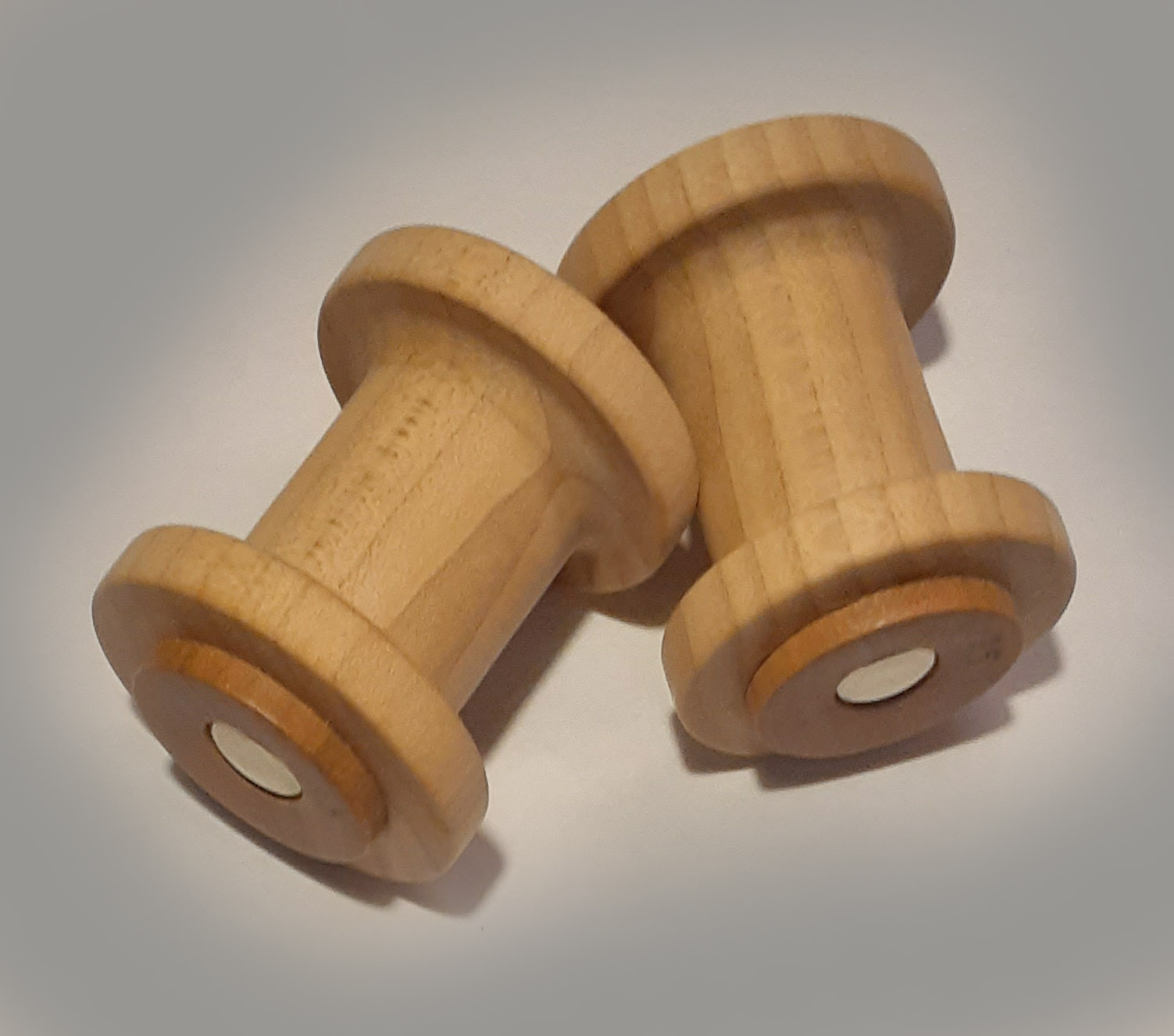 Braiding table bobbins Maple